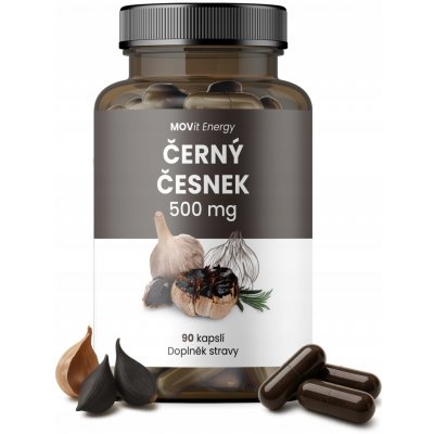 MOVit Energy Černý Česnek 500 mg 90 kapslí – Hledejceny.cz