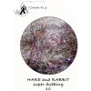 Výroba nástrahy Tommi-Fly HARE & RABBIT SUPER DUBBING black red