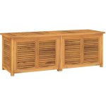 vidaXL box s vložkou 150 x 50 x 53 cm masivní teak 363272 – Zboží Dáma