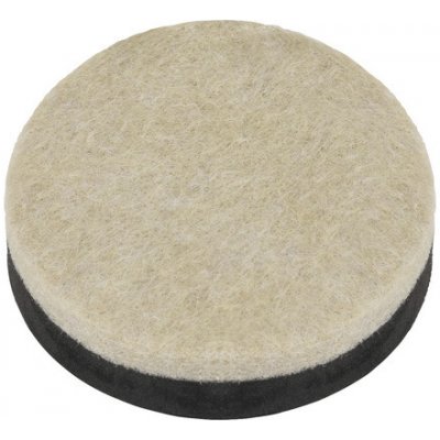 Filcová podložka s protiskluznou stranou pro masivní nábytek a těžší předměty Ø 45 mm 4 ks – Sleviste.cz