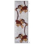 Novia dětské froté punčocháče opice modrá – Sleviste.cz