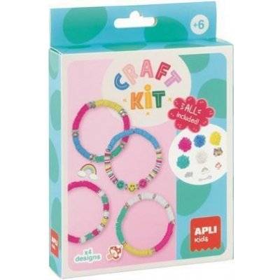 APLI Kreativní sada na výrobu náramků "Craft Kit" korálky Kids 20570 – Hledejceny.cz