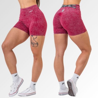 Nebbia Washed legínové šortky s vysokým pasem HERITAGE – Zboží Dáma