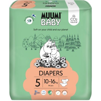 Muumi Baby 5 Maxi+ 10-16 kg eko 44 ks