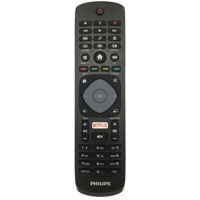 Dálkový ovladač Philips 996596003606 pro 32PFS5362 49PUS610112 65PUS6262 LCD LED 3D HD Smart TV s tlačítkem Netflix – Sleviste.cz
