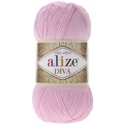 Příze Alize Diva 291 růžová – Zboží Dáma