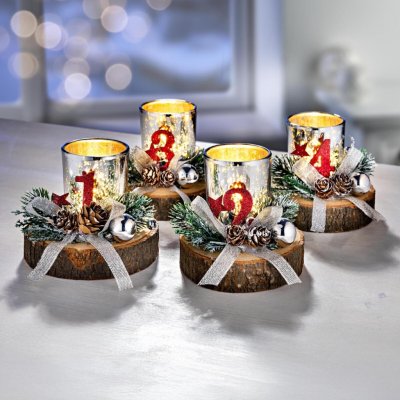 G. Wurm Adventní svícny, sada 4 ks – Zboží Dáma G. Wurm Adventní svícny, sada 4 ks – Zboží Dáma
