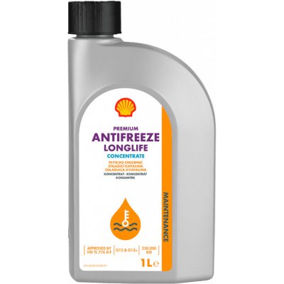 Shell Antifreeze Concentrate Longlife D-F 1 l – Zboží Mobilmania