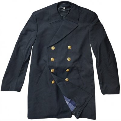 Bundeswehr kabát BW se zlatými knoflíky modrý – Zboží Dáma
