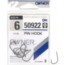 Rybářské háčky Owner Pin Hook 50922 vel.8 9ks