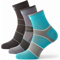 Zulu ponožky Sport Men 3-pack mix barev