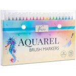 Akvarelové markery v obalu 20 ks a štětec – Zboží Mobilmania