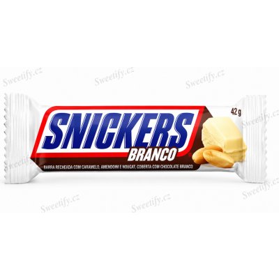 Snickers Branco White Chocolate 42 g – Zboží Mobilmania