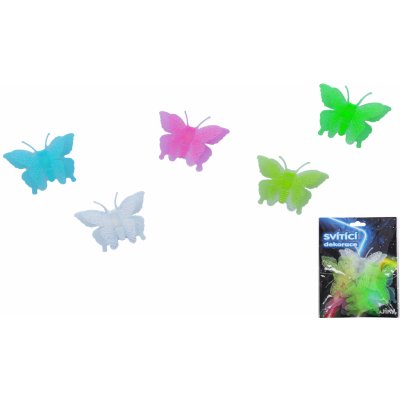 Motýl svítící ve tmě 6ks – Zboží Mobilmania