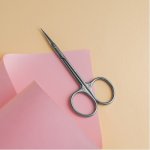 Staleks Nůžky na nehtovou kůžičku se zahnutou špičkou Exclusive 23/1 Magnolia – Zboží Dáma