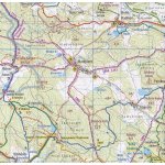 KČT 36 Okolí Prahy západ - nástěnná turistická mapa 90 x 60 cm Varianta: bez rámu v tubusu, Provedení: laminovaná mapa v lištách – Hledejceny.cz