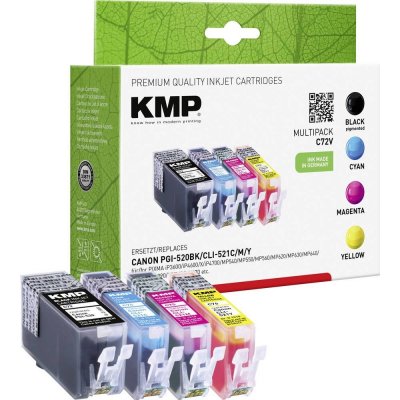 KMP Canon CLI-521Y - kompatibilní
