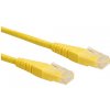 síťový kabel Roline 21.15.1512 UTP patch, kat. 6, 0,3m, žlutý
