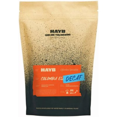 HAYB Colombia Espresso bez kofeinu zrnková 250 g – Hledejceny.cz