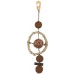 TRIXIE Závěsná dřevěná věž s uzlíky a špalíky 35 cm – Sleviste.cz