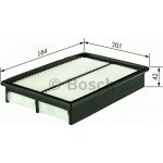 Vzduchový filtr Bosch 1 457 433 951 – Hledejceny.cz