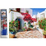 Norimpex Diamantové malování Květinová ulička 30 x 40 cm – Hledejceny.cz