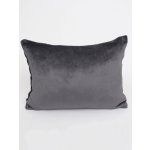 MKLuzkoviny.cz cz mikroplyš Laura tmavě šedá 50 x 70 cm – Sleviste.cz