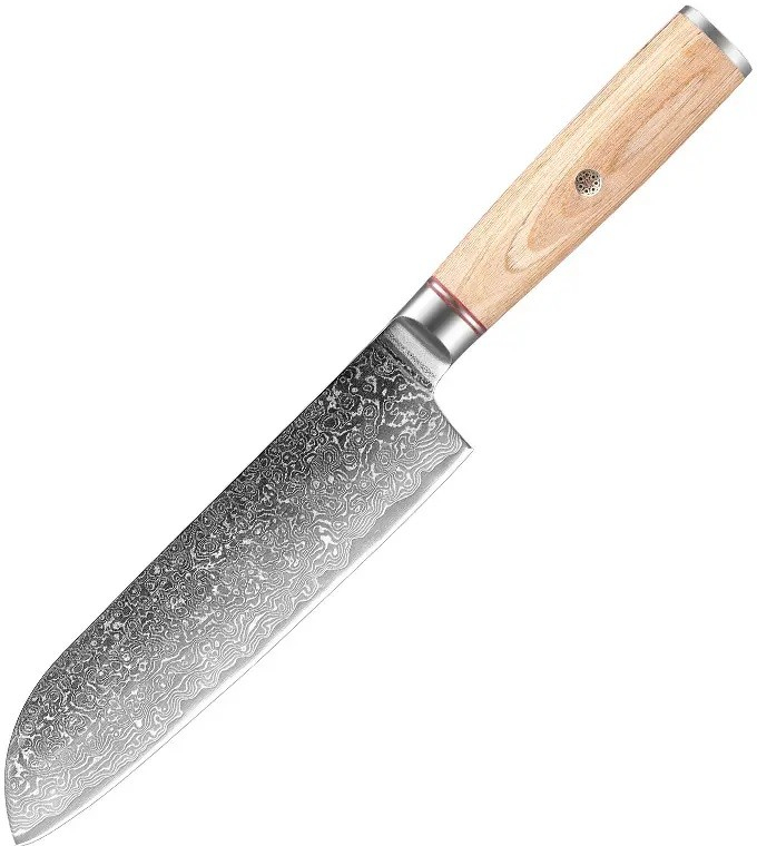 Santoku nůž White & silvery 7\