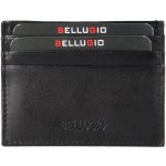 Bellugio kožené pouzdro na doklady Ruoxys černá – Zboží Mobilmania