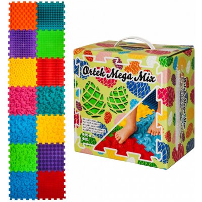 Ortek - set ortopedických podlah Mega mix 14 ks 10174 – Zbozi.Blesk.cz