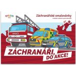 Záchranáři Do akce! Záchranářské omalovánky – Hledejceny.cz