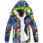 KUGO Chlapecká jarní podzimní bunda B šedá / signální zipy Šedá – Zbozi.Blesk.cz