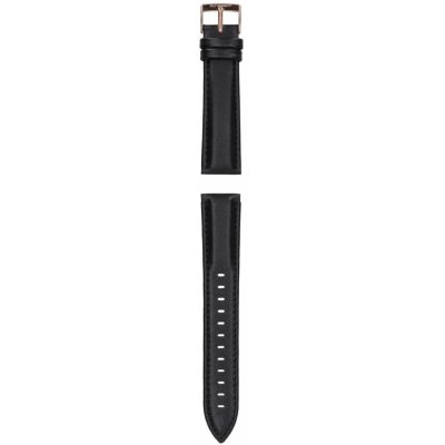 Garett univerzální (20 mm), kožený černý/zlatý STRAP_GLD_BLK_LTH_20MM – Sleviste.cz