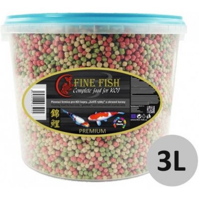 Fine Fish Koi Color Balls Mix premium 3 l