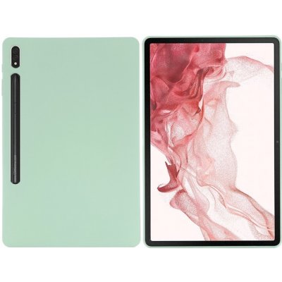 Protemio RUBBER Ochranný kryt pre Samsung Galaxy Tab S8+ / S7+ / S7 FE 54224 zelený – Zboží Mobilmania