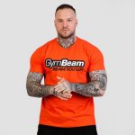 GymBeam tričko Beam Orange oranžová – Zbozi.Blesk.cz