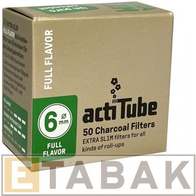 ActiTube filtry extraslim 6 mm 50 ks – Zboží Dáma