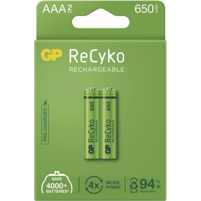 GP ReCyko AAA 650 mAh 2Ks B2116 – Zbozi.Blesk.cz