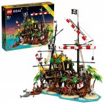 LEGO® Ideas 21322 Zátoka pirátů z lodě Barakuda – Hledejceny.cz