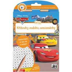 Jiri Models Křížovky sudoku osmisměrky s tužkou Auta Cars