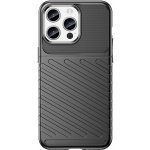 Izmael Odolné pouzdro TPU pro Apple iPhone 15 pro Apple iPhone 15 Pro Max černá – Zboží Mobilmania