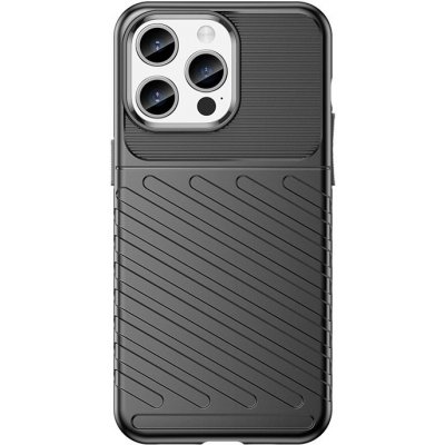 Izmael Odolné pouzdro TPU pro Apple iPhone 15 pro Apple iPhone 15 Pro Max černá – Zboží Mobilmania