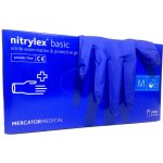 Mercator Medical Nitrylex Basic modré 100 ks – Zboží Dáma