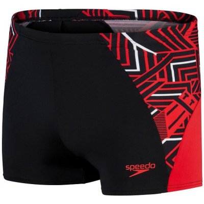 Speedo Eco Endurance+ Splice Aquashort Black/Fed Red/White – Hledejceny.cz