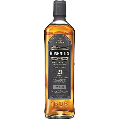 Bushmills 21 Y.O. Single Malt 40% 0,7 l (holá láhev) – Hledejceny.cz