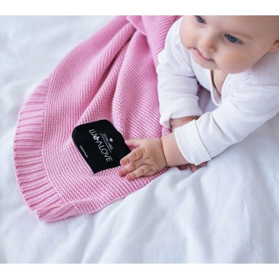 Lullalove Bambusová dečka Candy růžová – Hledejceny.cz