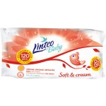 Linteo Baby Soft & Cream vlhčené ubrousky 120 ks – Zboží Mobilmania