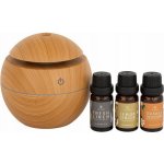Atmosphera Difuzér vonných olejů Difuzér esenciálních olejů GIRO + 3 vonné oleje – Zboží Dáma