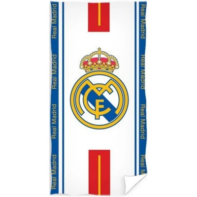 Carbotex · Fotbalová osuška FC Real Madrid motiv Camino 100% • Oficiální produkt RMCF 70 x 140 cm – Zbozi.Blesk.cz