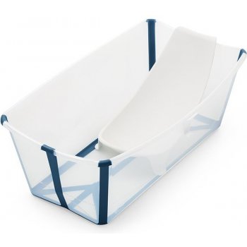 STOKKE Flexi Bath Skládací vanička XL Transparent Blue